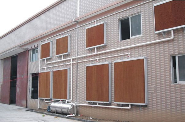 水簾冷風機降溫效果？